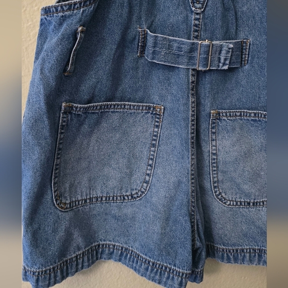 No Boundaries Denim Overalls Juniors Size S/CH (3-5) - Picture 9 of 10